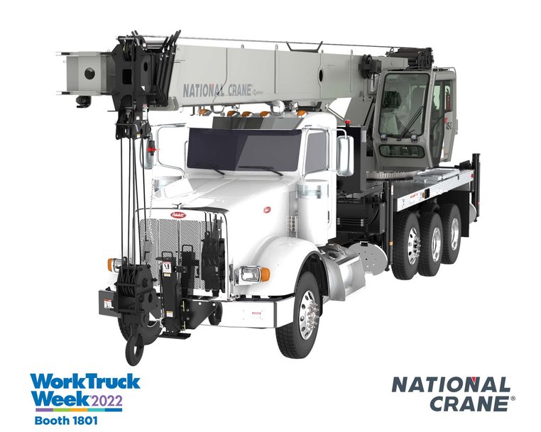 National Crane to display short-configuration NBT45-2 at Work Truck Week 2022